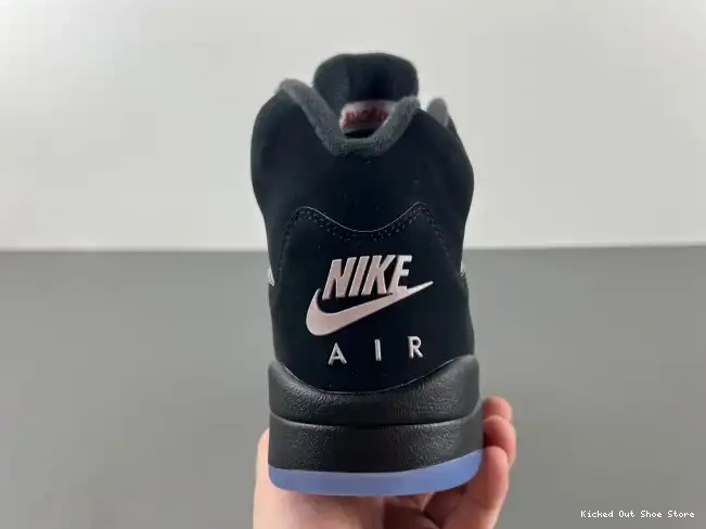 Kick Theory 5 Black Jordan Air Metallic HF3975-001 Reimagined 0605